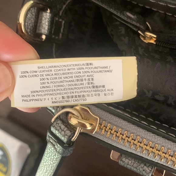 Kate Spade Small Leather 3-Compartment Convertible Tote - Picture 9 of 13